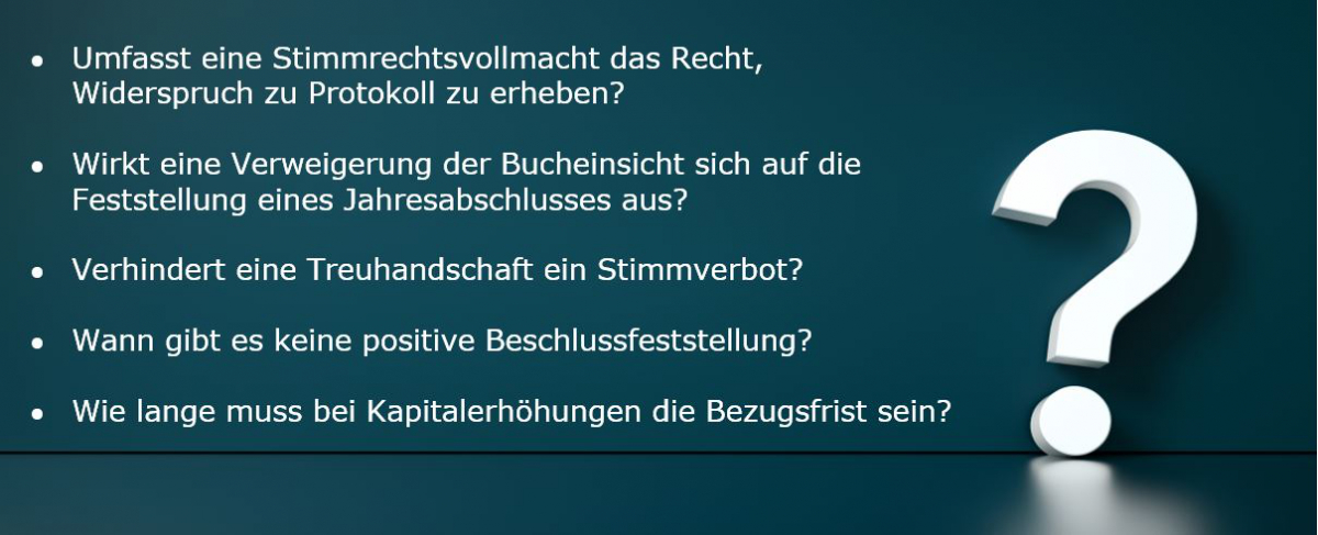 Eine vielschichtige Entscheidung 